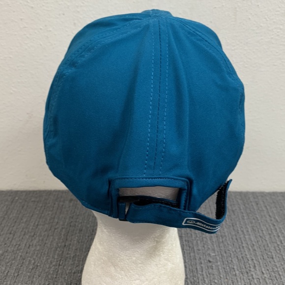 AllState Hot Chocolate 15k/5k Running Hat Unisex Adjustable Teal Strapback cap - Picture 8 of 15